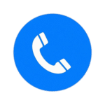 —pngtree—blue phone call icon graphic 20678888