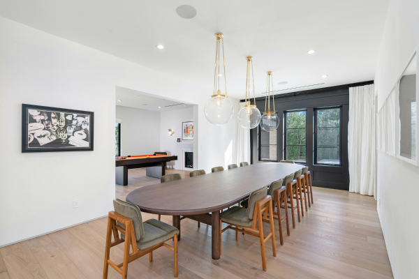 multi seater dining table